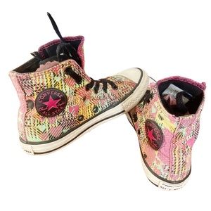 Converse All Star Chuck Taylor High Top Retro Cosmos Heart Sneakers